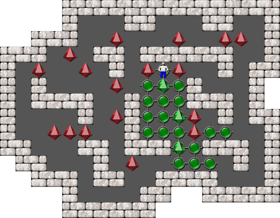 Sokoban Spiros 8 level 13